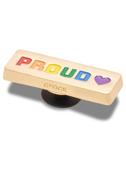 Jibbitz Letrero Proud Multicolor Crocs
