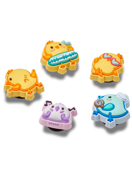 Jibbitz Pollitos Divertidos Pack 5 Amarillo Crocs