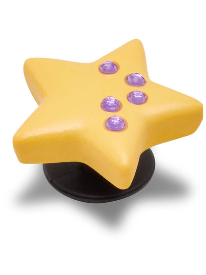 Jibbitz Estrella De Gema De Ensueño Amarillo Crocs