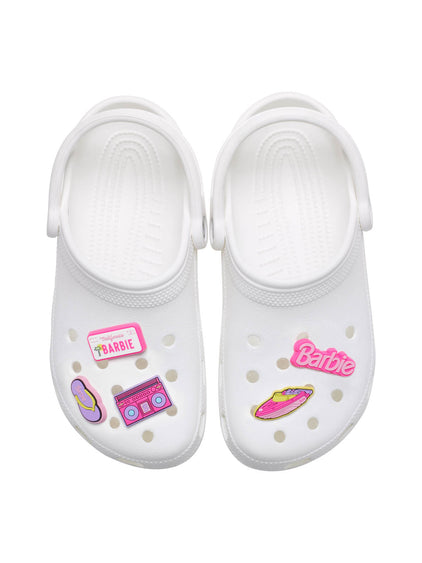 Jibbitz Barbie Retro Pack 5 Rosado Crocs