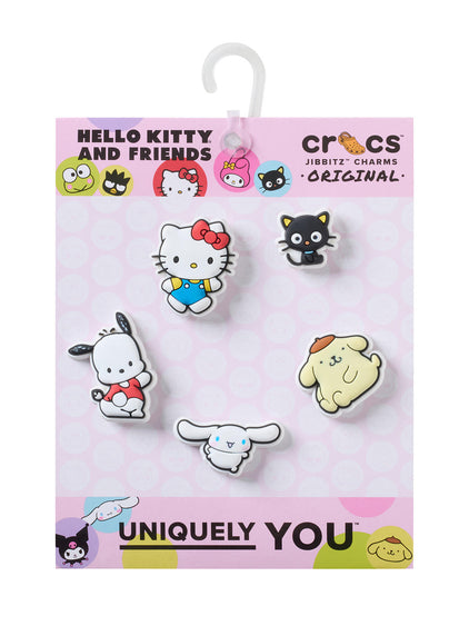 Jibbitz Hello Kitty And Friends Pack De 5 Blanco Crocs