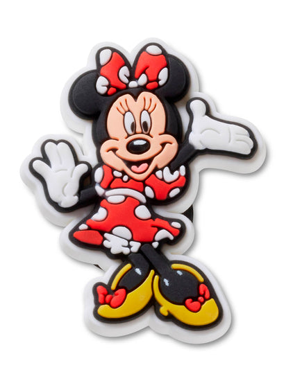 Jibbitz Minnie Mouse de Disney Rojo Crocs