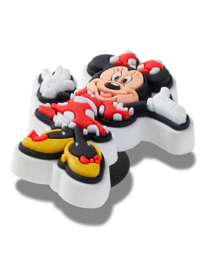 Jibbitz Minnie Mouse de Disney Rojo Crocs