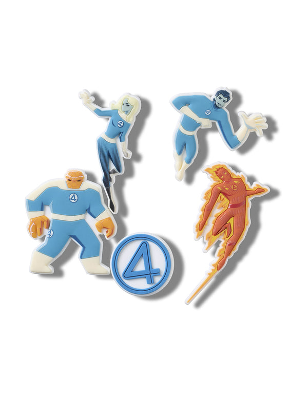 Jibbitz Los 4 Fantásticos De Marvel Pack de 5 Crocs