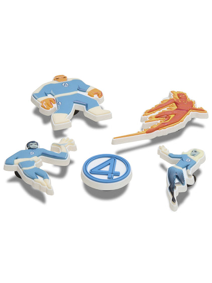 Jibbitz Los 4 Fantásticos De Marvel Pack de 5 Crocs