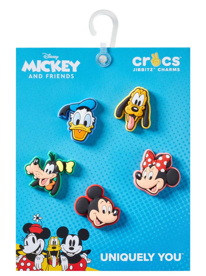 Jibbitz Amigos de Mickey Pack 5 Blanco Crocs