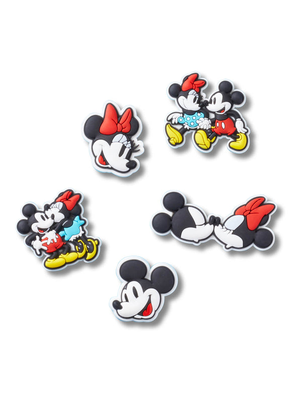 Jibbitz Minnie y Mickey Pack 5Blanco Crocs