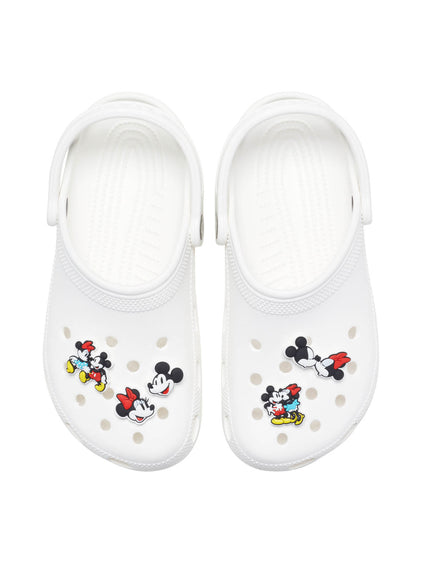 Jibbitz Minnie y Mickey Pack 5Blanco Crocs