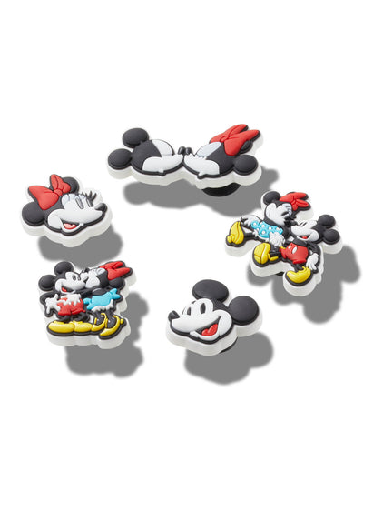 Jibbitz Minnie y Mickey Pack 5Blanco Crocs