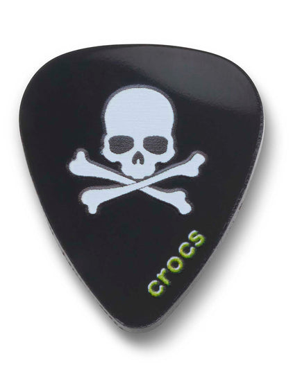 Jibbitz Uña Guitarra Calavera Negro Crocs
