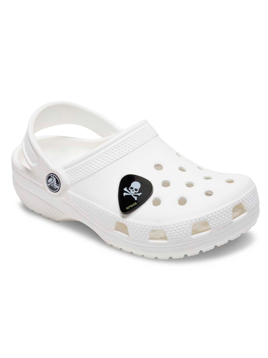 Jibbitz Uña Guitarra Calavera Negro Crocs