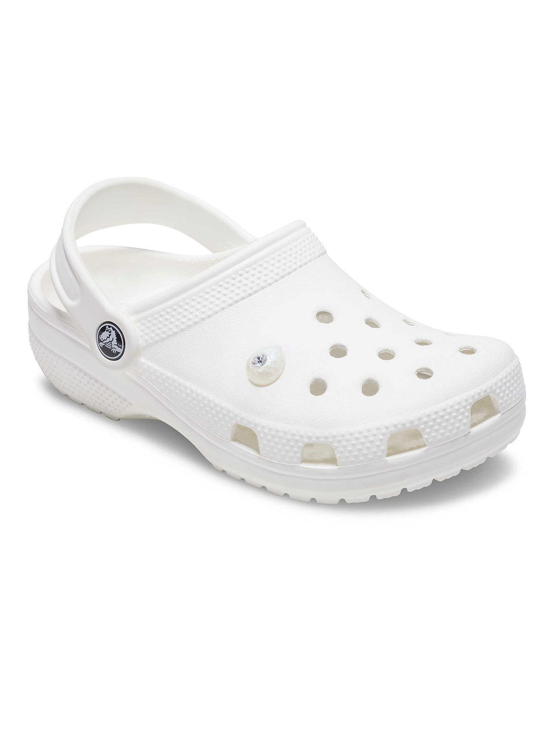 Jibbitz Diamante Simulado Abril Blanco Crocs