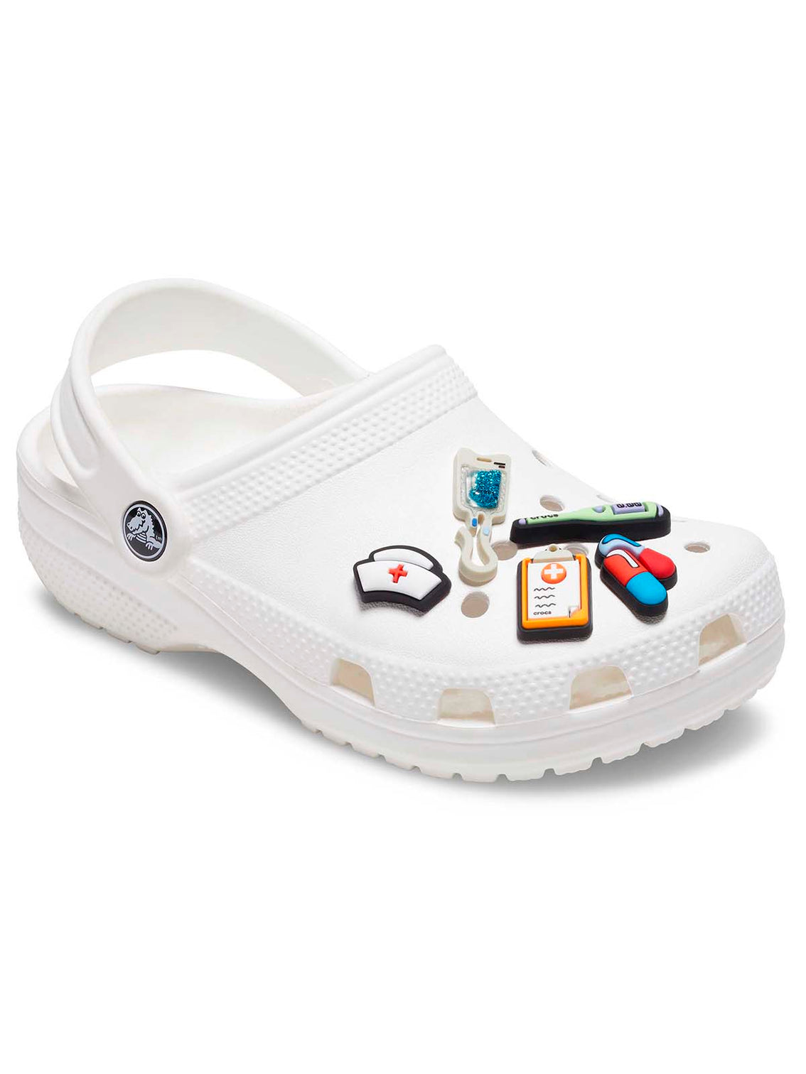 Jibbitz Pack Enfermería At Work Blanco Crocs