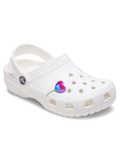 Jibbitz Paleta De Corazón Jelly Rosa Crocs