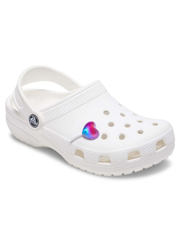 Jibbitz Paleta De Corazón Jelly Rosa Crocs