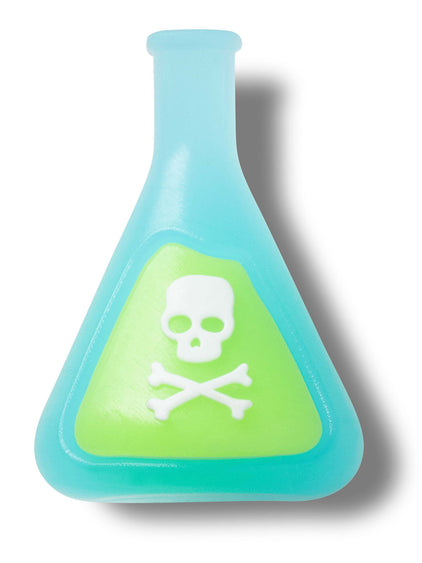 Jibbitz Vaso de Laboratorio Celeste Crocs