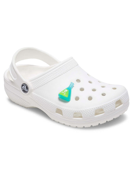 Jibbitz Vaso de Laboratorio Celeste Crocs