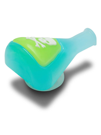 Jibbitz Vaso de Laboratorio Celeste Crocs