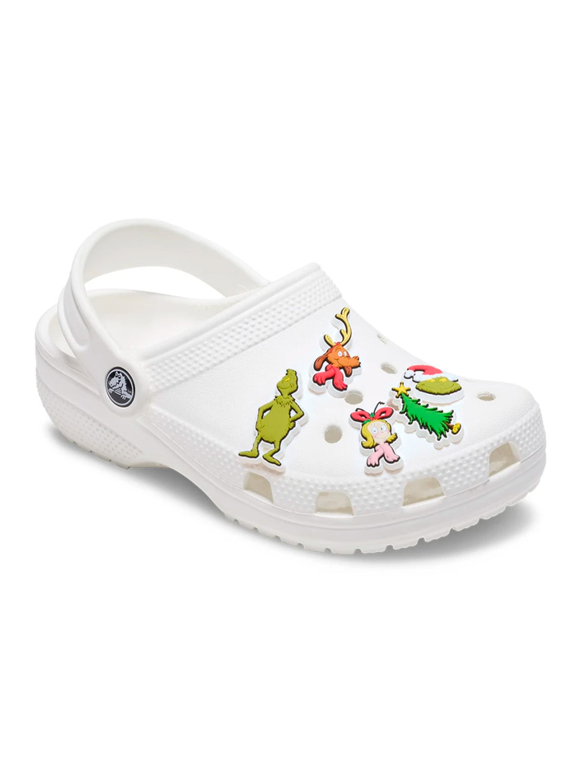Jibbitz El Grinch Pack 5 Blanco Crocs
