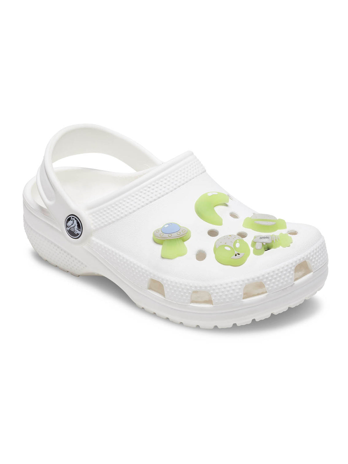 Jibbitz Espacio Brilla en la Oscuridad Pack x5 Crocs