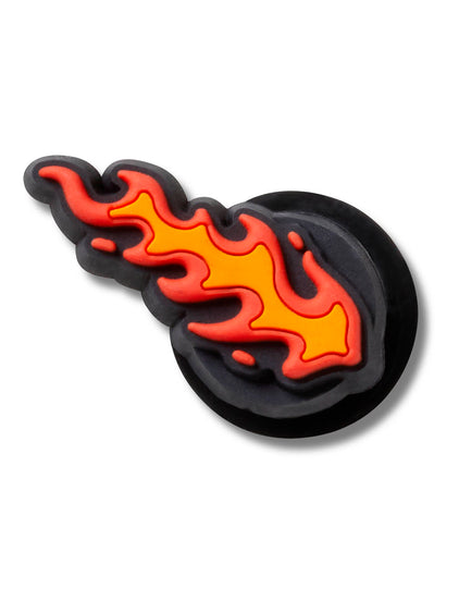 Jibbitz Llamas Ardientes Naranja Crocs