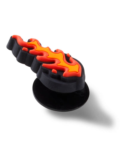 Jibbitz Llamas Ardientes Naranja Crocs