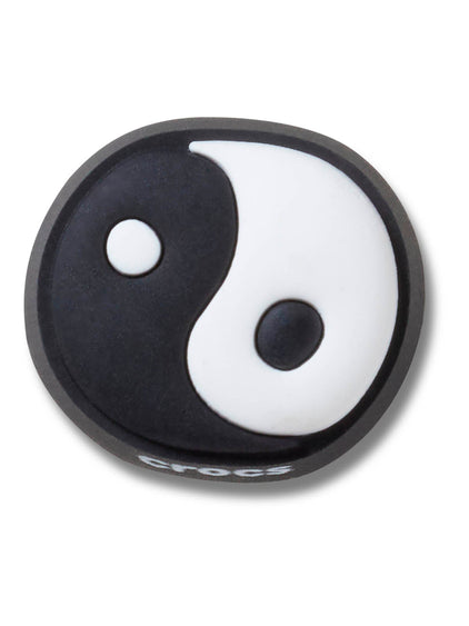 Jibbitz Mini Yin Yang Negro Crocs