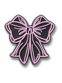 Jibbitz Lazo Rosado con Luz Rosado Crocs