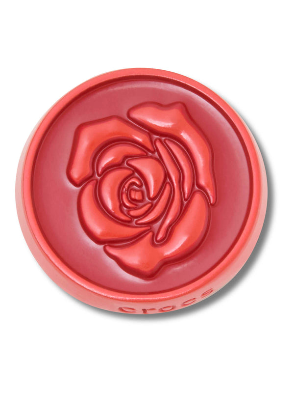 Jibbitz Camafeo de Rosa Rojo Crocs