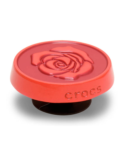 Jibbitz Camafeo de Rosa Rojo Crocs