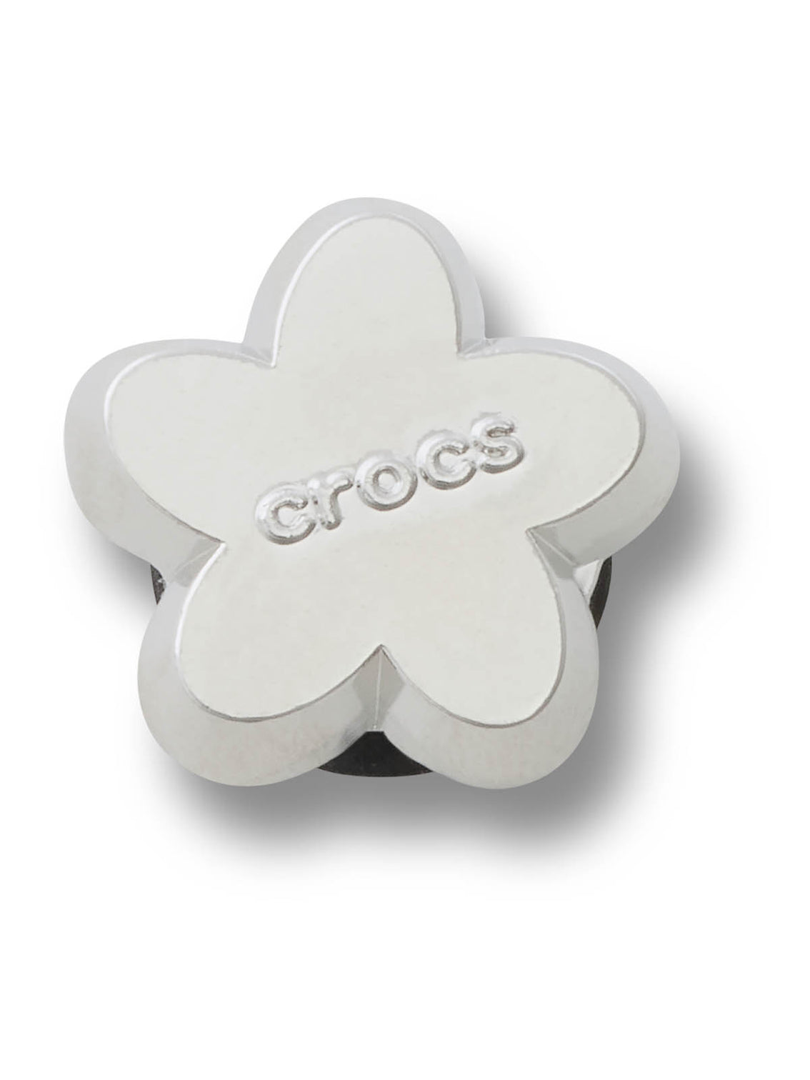 Jibbitz Flor Plateada Plateado Crocs