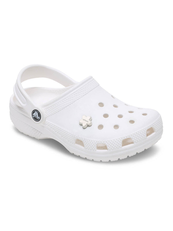 Jibbitz Flor Plateada Plateado Crocs
