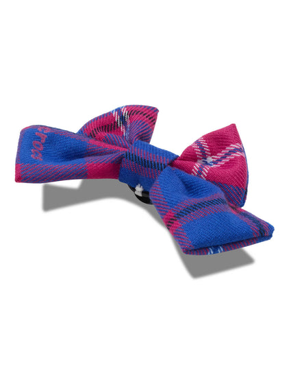 Jibbitz Lazo Cuadrillé Rosado Azul Crocs