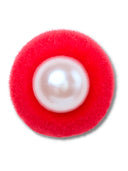 Jibbitz Perla Roja Terciopelo SMT Rojo Crocs