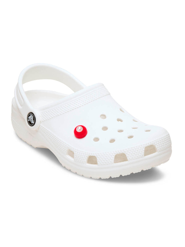 Jibbitz Perla Roja Terciopelo SMT Rojo Crocs