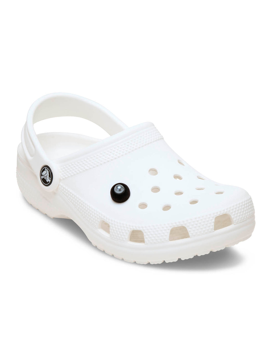 Jibbitz Perla Negra Terciopelo SMT Negro Crocs