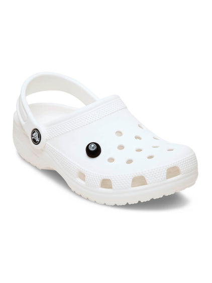 Jibbitz Perla Negra Terciopelo SMT Negro Crocs