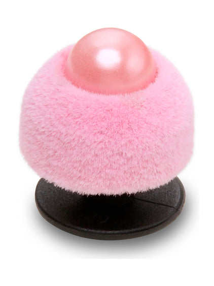 Jibbitz Perla Rosada Terciopelo SMT Rosado Crocs