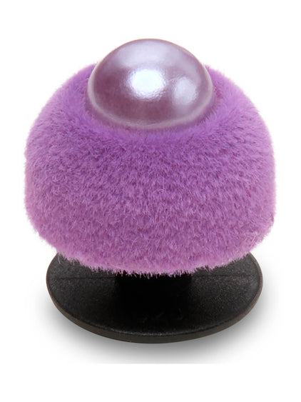 Jibbitz Perla Morada Terciopelo SMT Morado Crocs