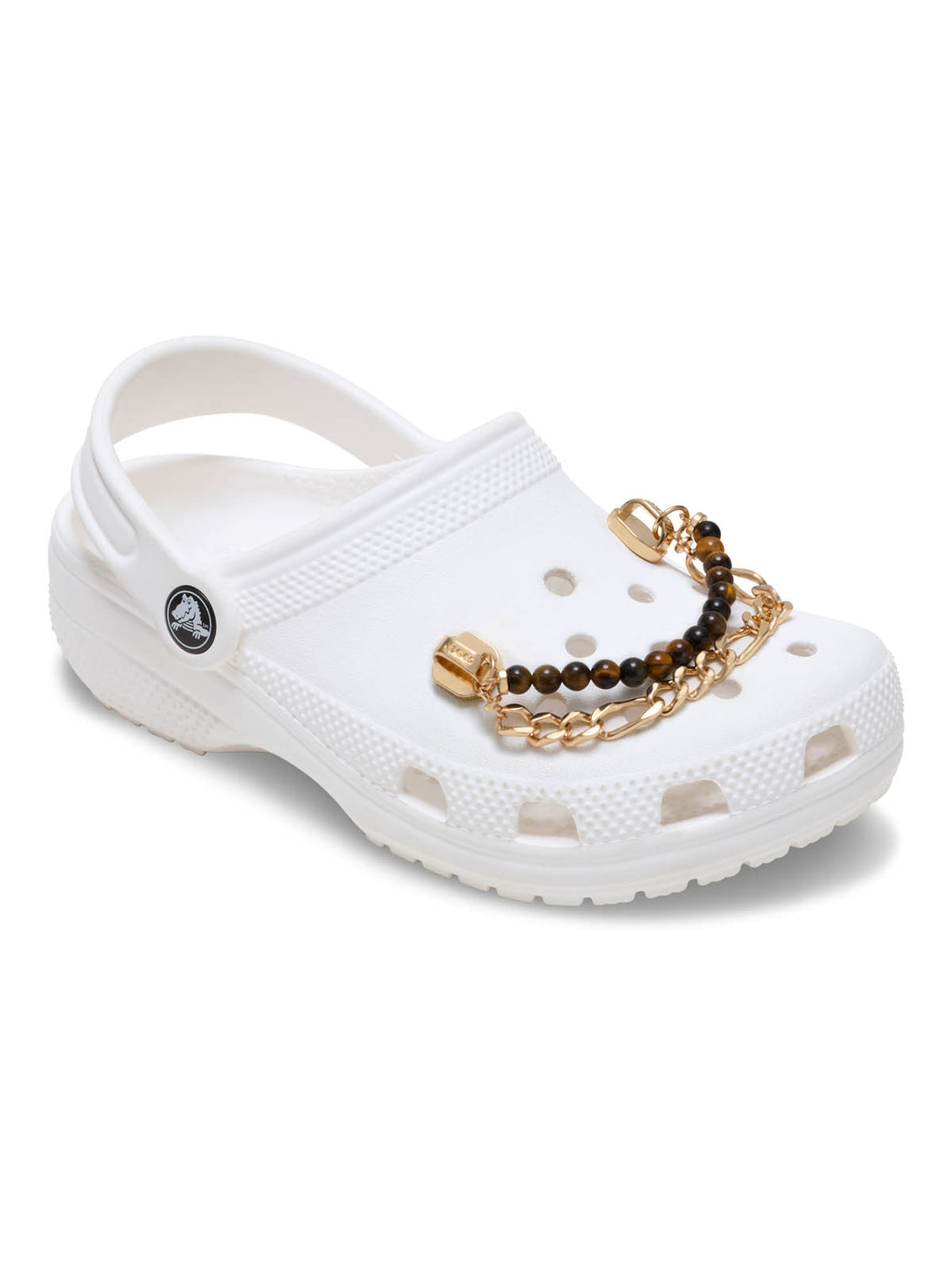 Jibbitz Cadena Doble Dorada Tortuga Dorado Crocs
