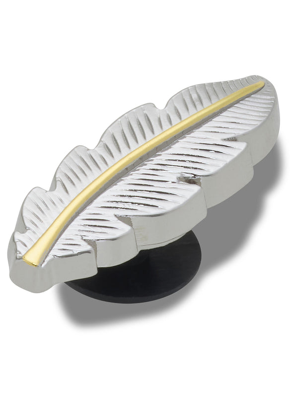 Jibbitz Pluma Plateada Crocs