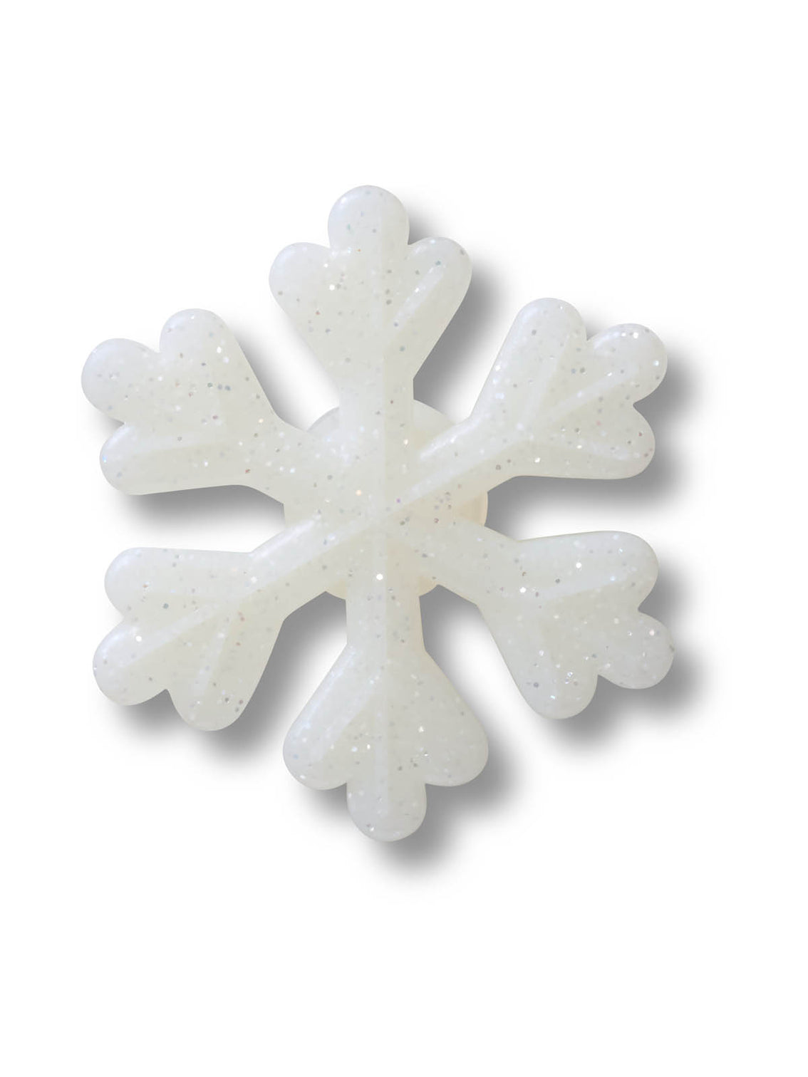 Jibbitz Copo de Nieve Blanco Blanco Crocs