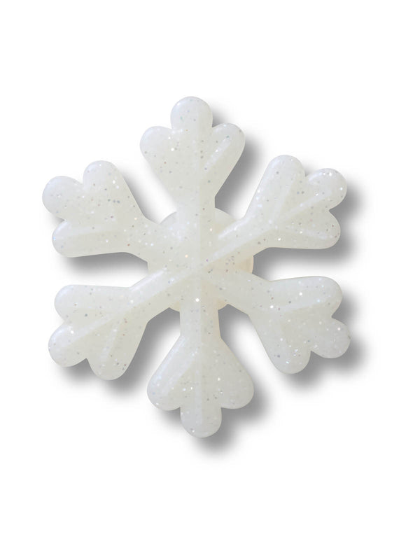 Jibbitz Copo de Nieve Blanco Blanco Crocs
