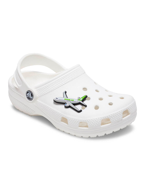 Jibbitz Avión Comercial Gris Crocs