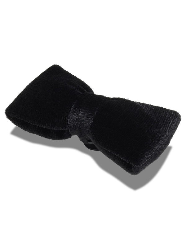 Jibbitz Lazo de Terciopelo Negro Blanco Crocs
