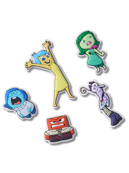 Jibbitz Intensamente Pixar Pack 5 Blanco Crocs