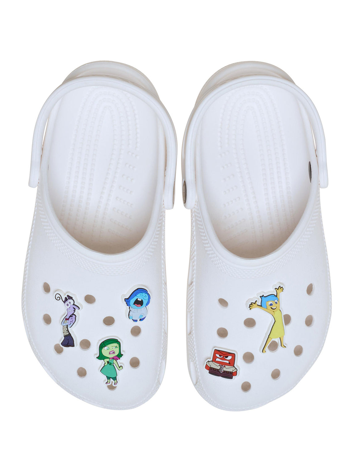 Jibbitz Intensamente Pixar Pack 5 Blanco Crocs