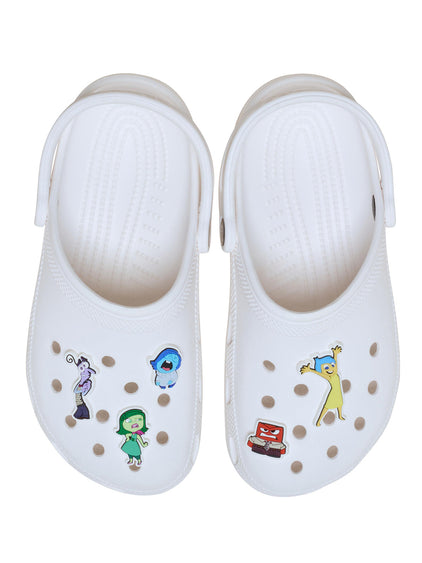 Jibbitz Intensamente Pixar Pack 5 Blanco Crocs