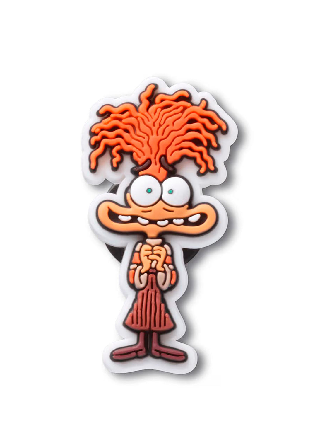 Jibbitz Intensamente Ansiedad Naranja Crocs