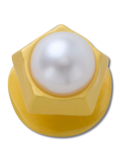 Jibbitz Perla Pentágono Dorado Dorado Crocs